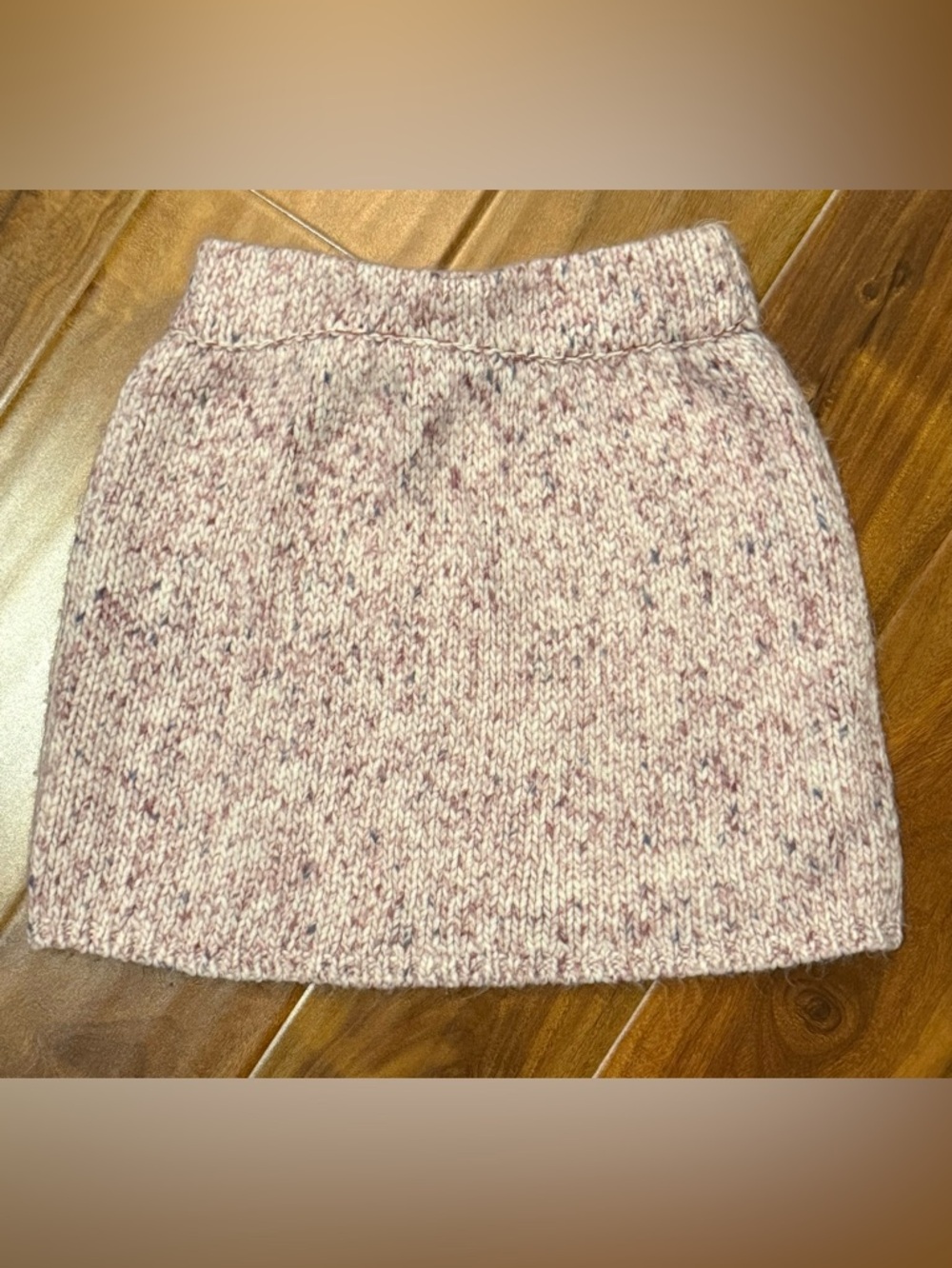 OshKosh B'gosh Pink & Purple Speckled Knit Mini Skirt